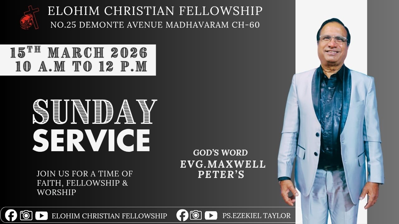 SUNDAY MORNING  SERVICE |LIVE| 15-03-2026