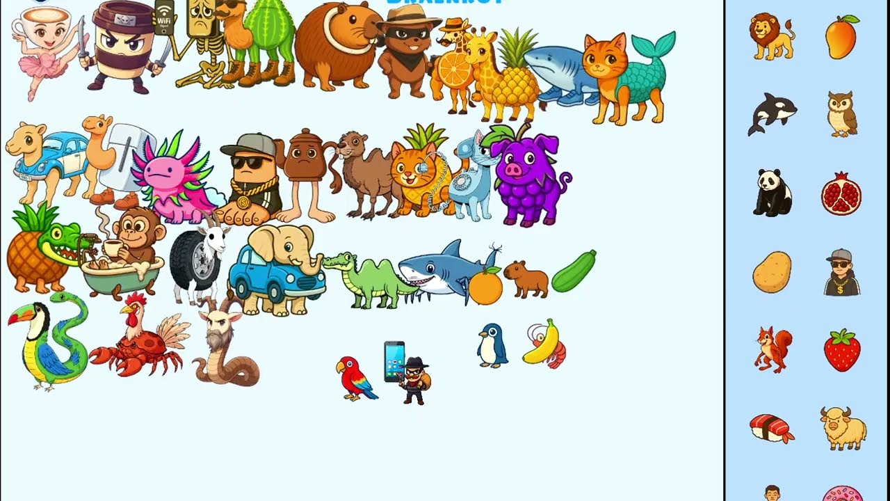 How I Unlocked 70 Brainrots in Brainrot Craft!
