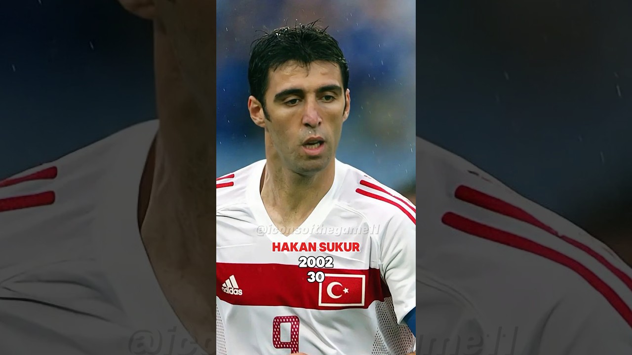 TURKEY AT WORLD CUP 2002🇹🇷 THEN AND NOW #turkey #football #shorts