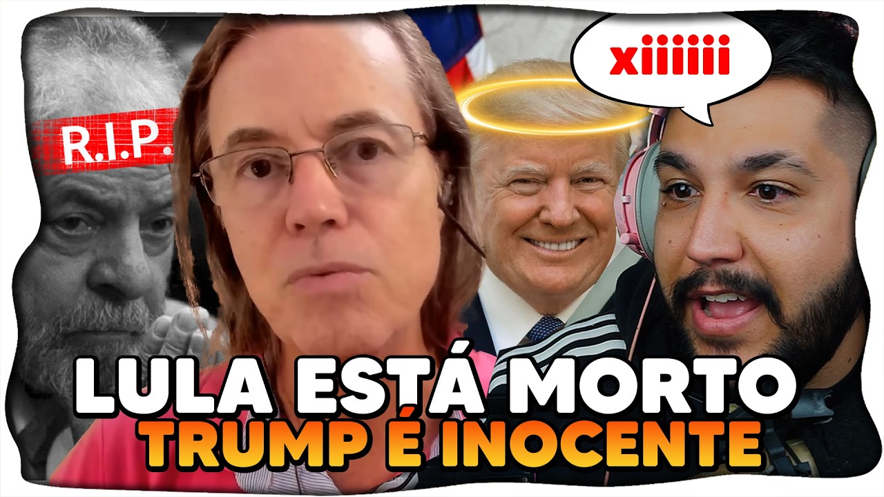 Luciano Cesa AFIRMA QUE LULA MORREU e TRUMP NÃO ESTÁ LIGADO A LISTA DE EPSTEIN KKKKKKKK