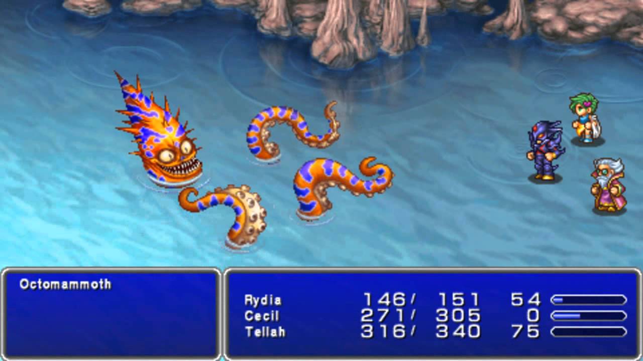Final Fantasy IV (PSP) - Octomammoth (オクトマンモス)