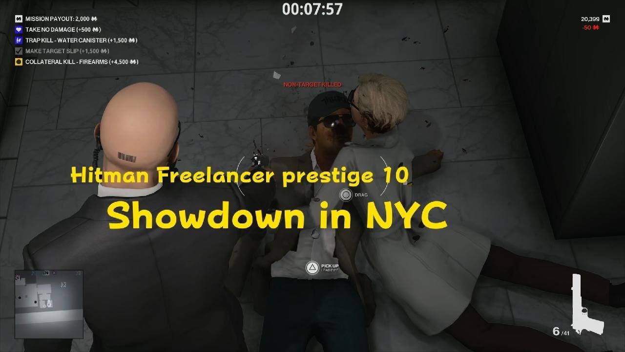 HITMAN Freelancer prestige 10 Showdown in NYC