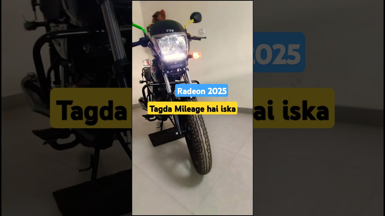 TVS Radeon Base Model 110cc 2025 | TVS Radeon 2025 | Radeon Mileage Test 2025 | Radeon Base Model