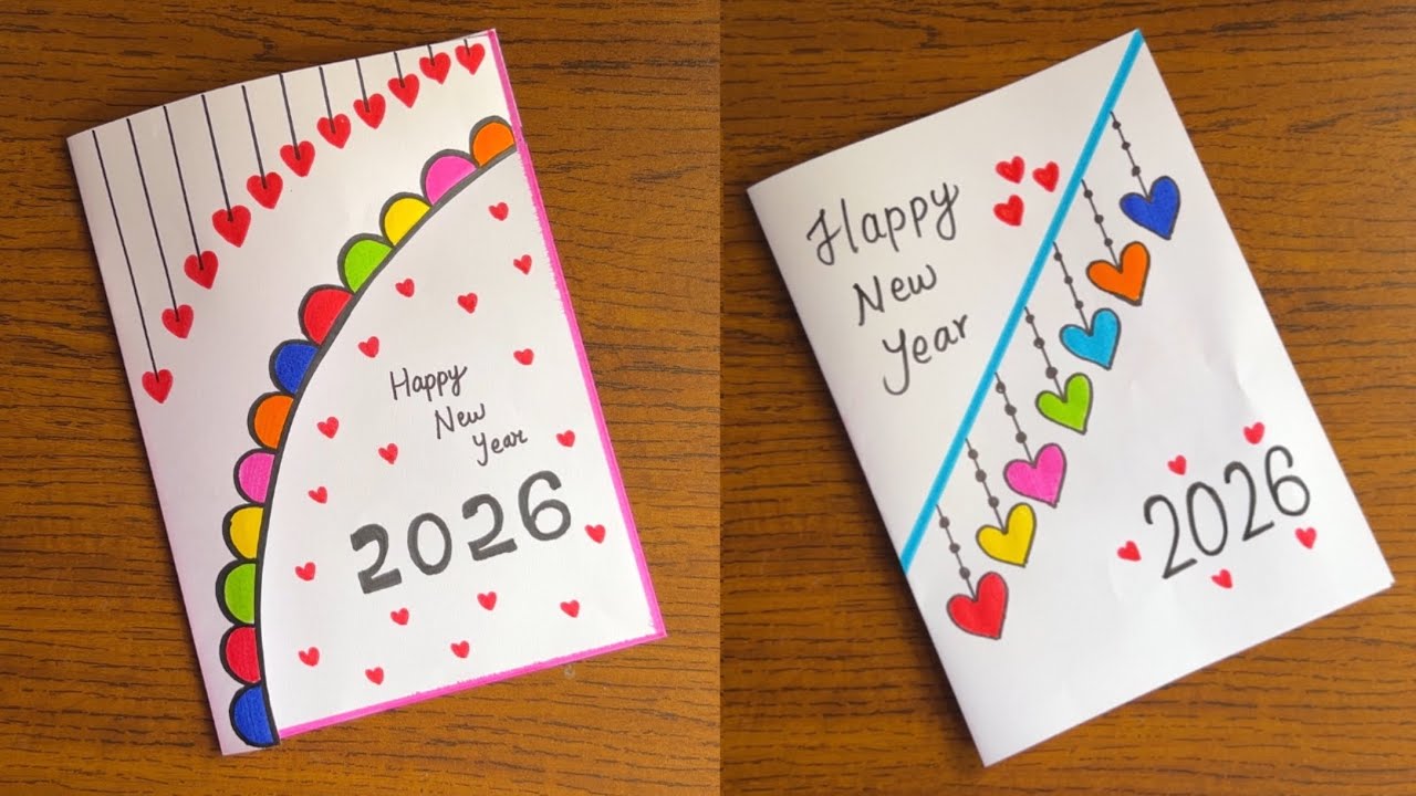  New Year Gift 2026 • happy new year gift • diy new year greeting card idea