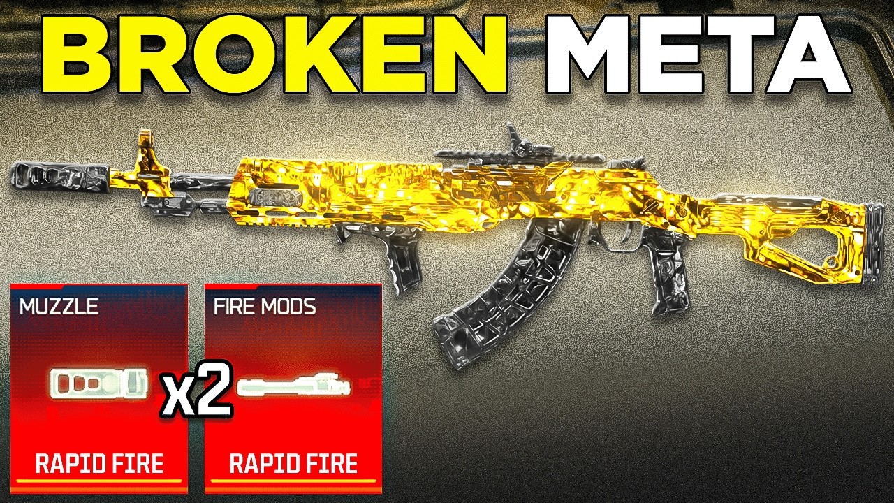 new *DOUBLE RAPID FIRE* AN-94 AR META LOADOUT is BROKEN in BO7 & WARZONE! (Best AN-94 Class Setup)