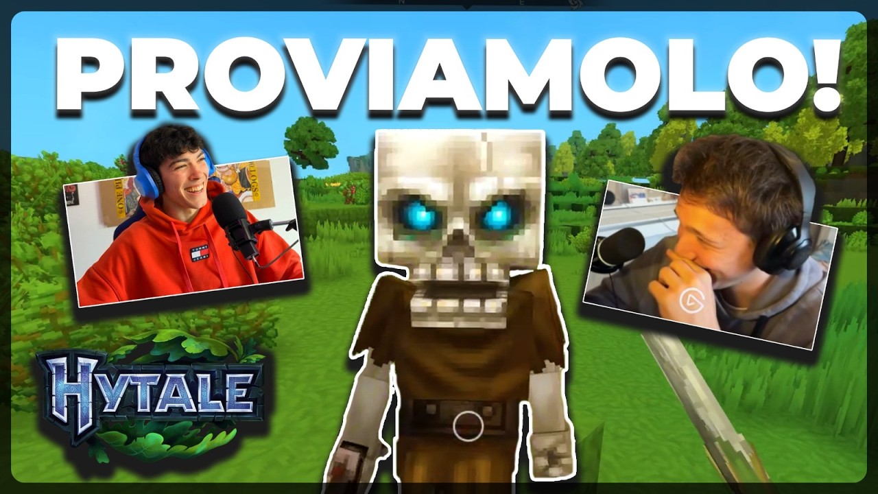 Ho Tradito Minecraft? Proviamo HYTALE per la Prima Volta! (&Egrave; Davvero Minecraft 2?)