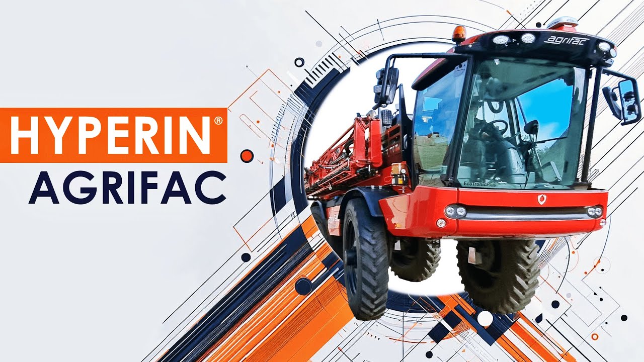 Myjeme jediný postřikovač Agrifac v Evropě