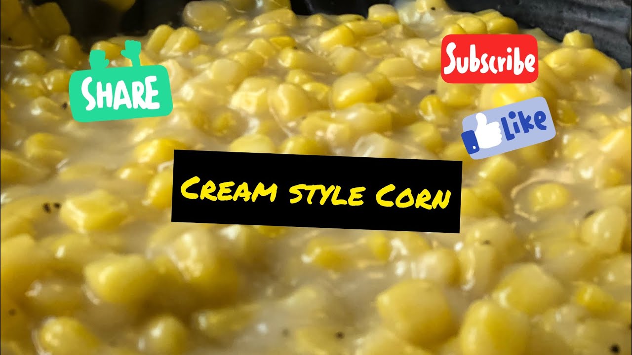 Home Style Creamed Corn Recipe