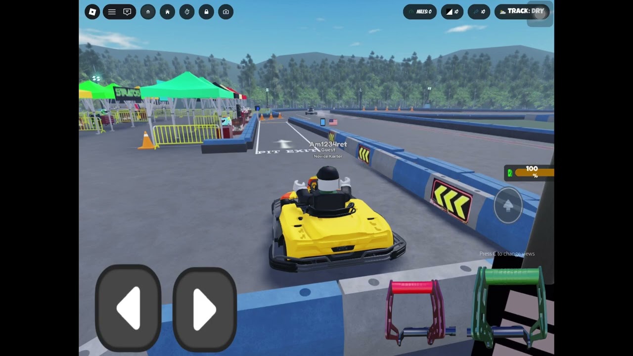Kf1 karting Roblox