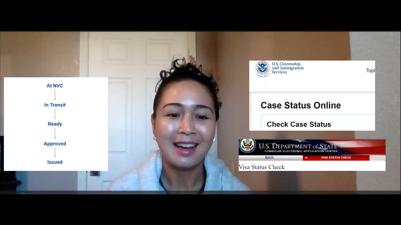 How to check Case Status Online and Visa Status Online/NVC Stage/K1 Visa