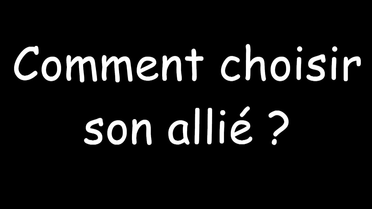 Crime story racont&eacute; par Serge Sauvion----comment choisir son alli&eacute; ?