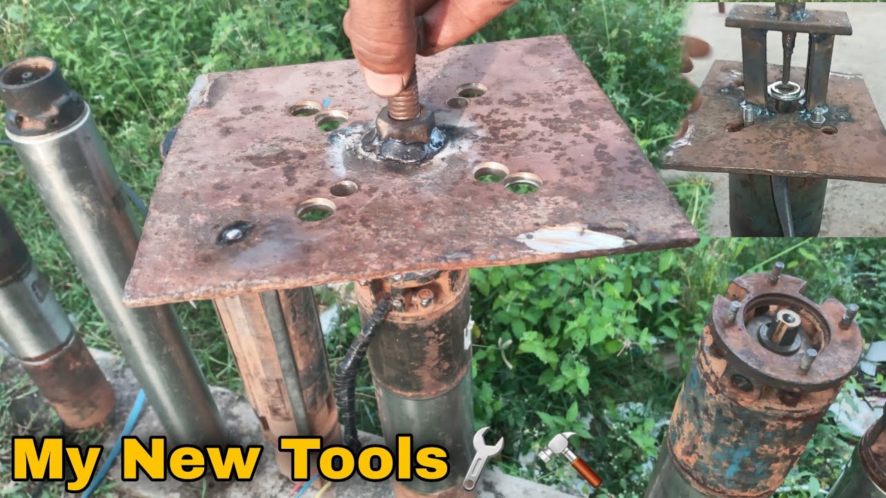 Submersible Motor Kholne Ka Tools || Submersible Motor Opening Tools || Boring Motor Kholne Ka Tools