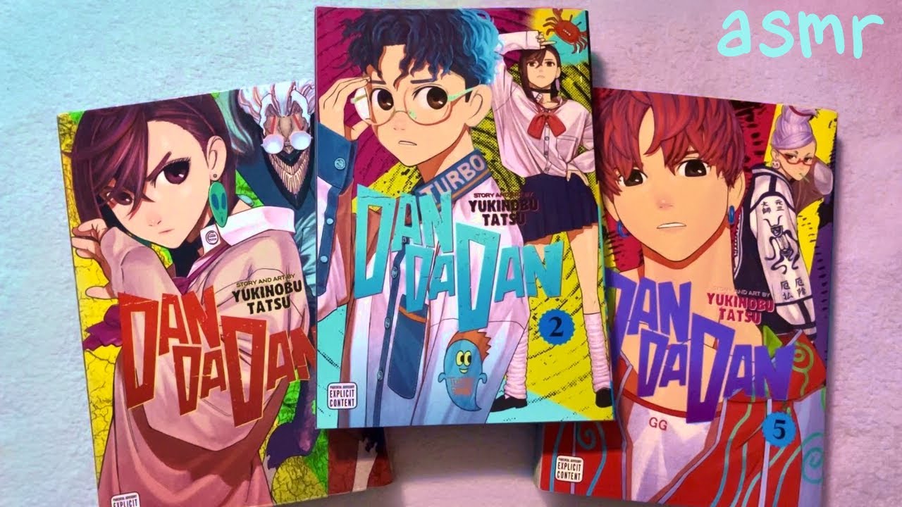 Manga ASMR - Recommending DanDaDan (partial layered sounds)