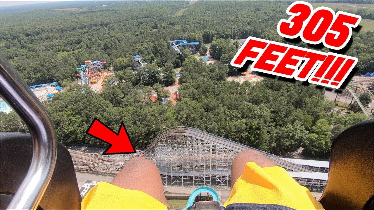 I went up 305 FEET IN THE AIR and this happened... * Kings Dominion VA * | Vlog 40