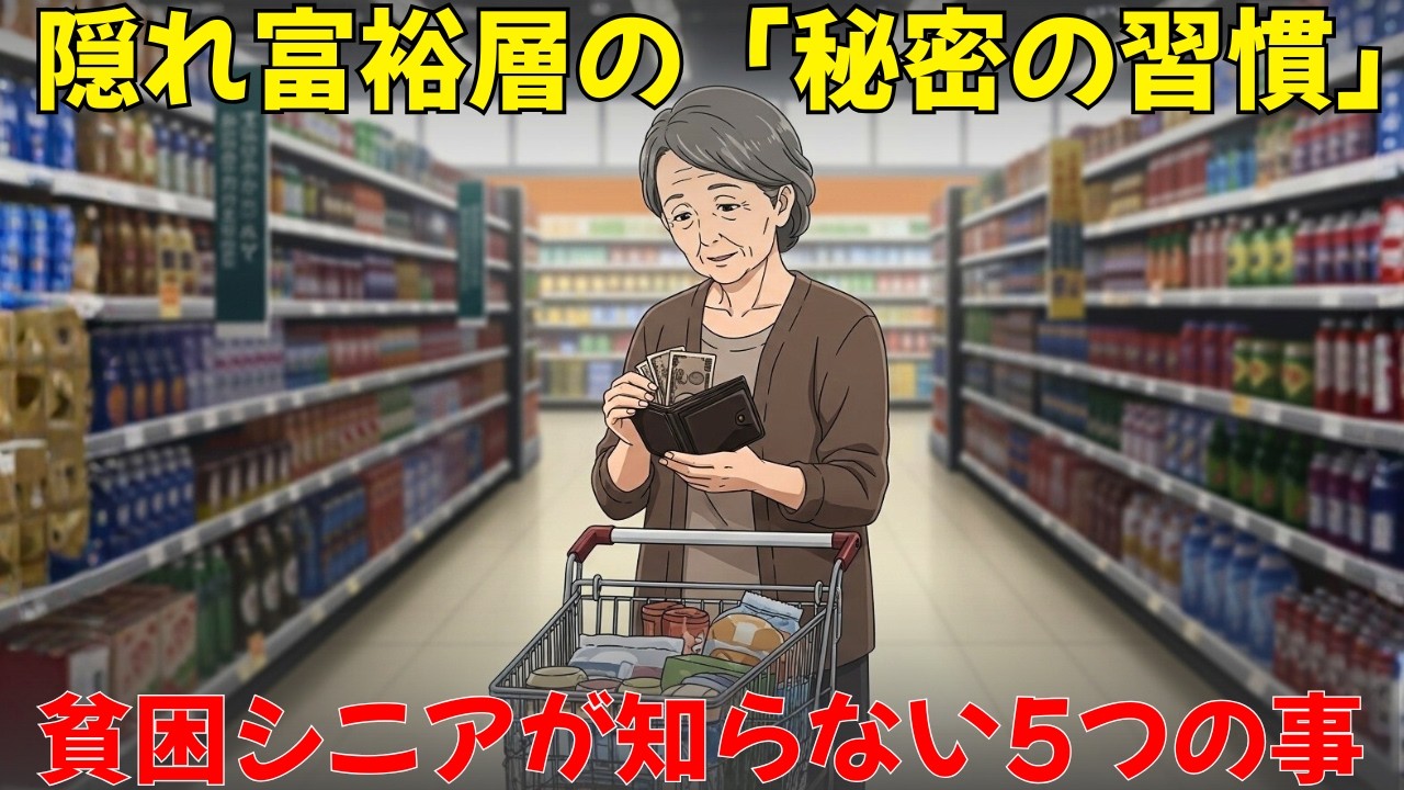 【100%実証済】「隠れ富裕層」の60代が毎日やっている5つの習慣。貧困シニアが一生気づかない、豊かさの絶対条件