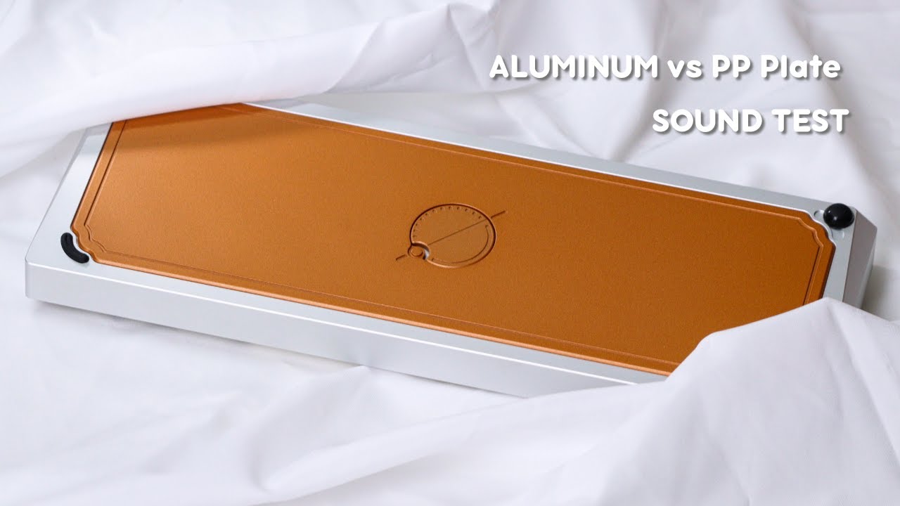 [Soundtest] Neo60 Core - Alu vs PP Plate Sound Comparison!