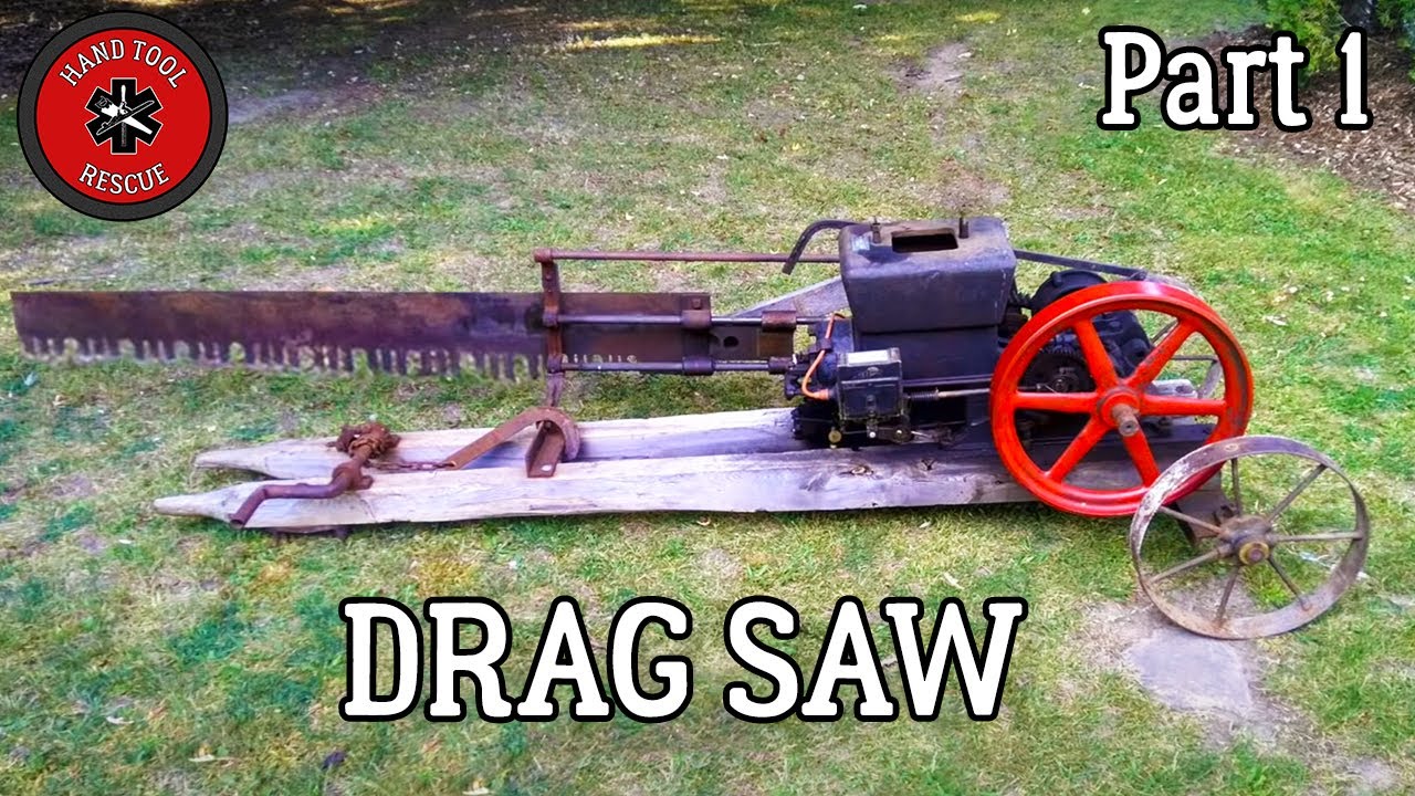 Antique Drag Saw [Restoration] - Part 1: Problem Solving