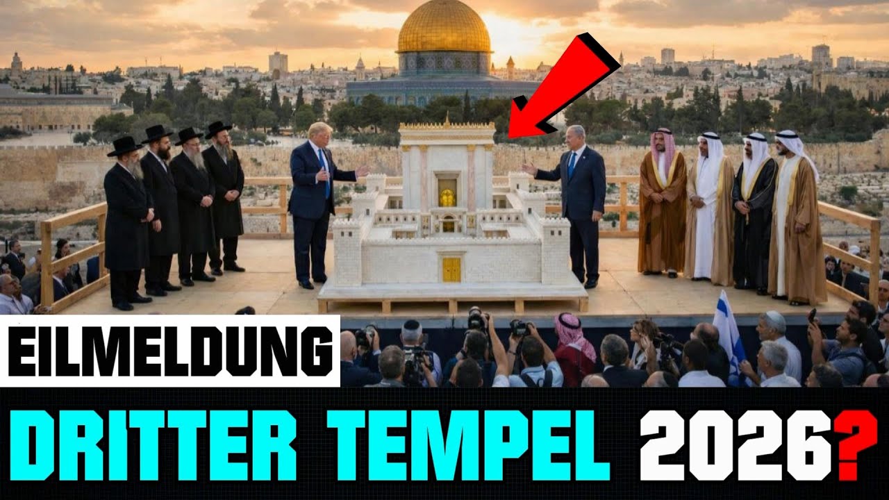 Kommt 2026 der dritte Tempel? | Endzeit-Prophezeiungen erf&uuml;llen sich JETZT!