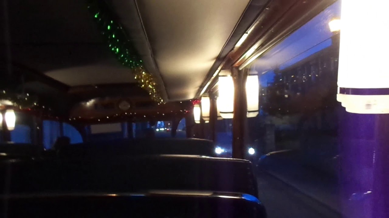 Dark afternoon ride on a Lodge&rsquo;s Coaches Bedford OB Vista