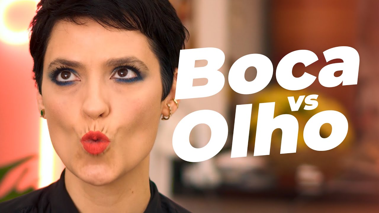 BOCA VS OLHOS - Cores Opostas por Vanessa Rozan #MaquiaeFala - T5ep06