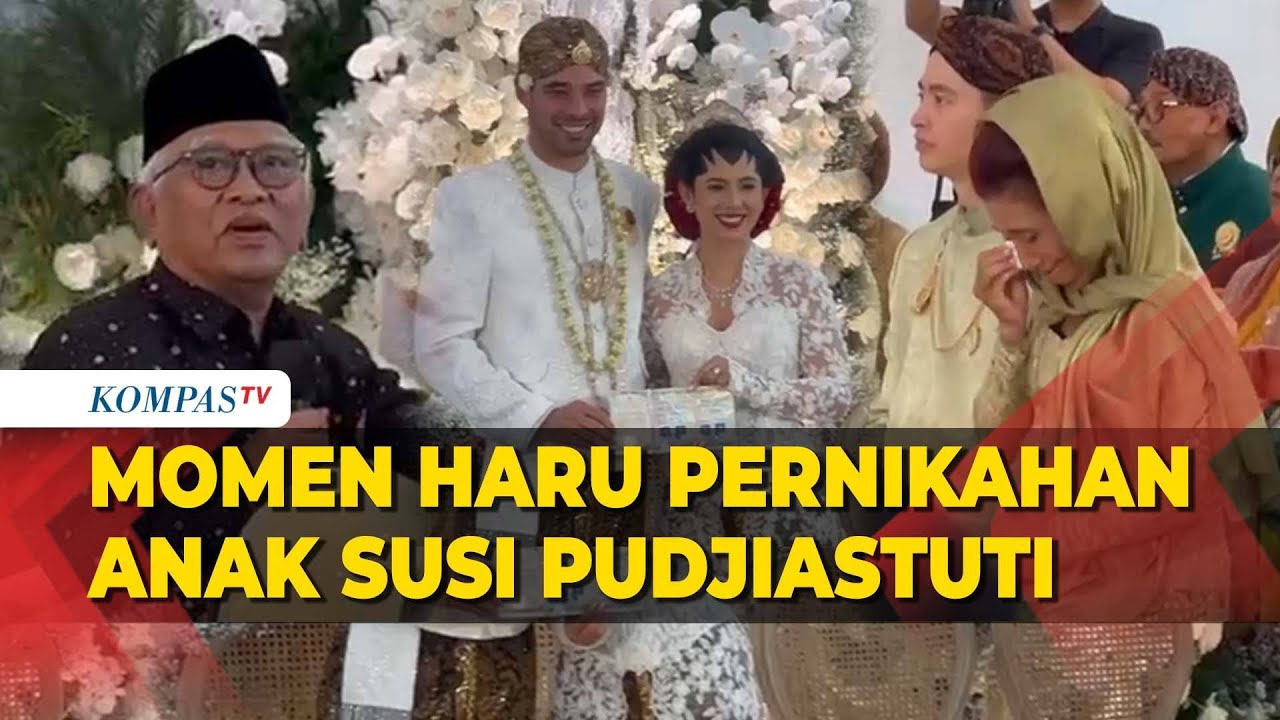 Momen Akad Nikah Nadine Kaiser, Susi Pudjiastuti Menangis Haru