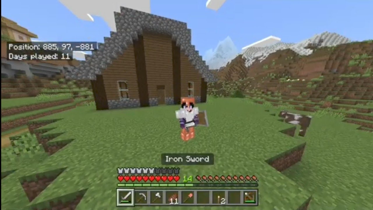 Minecraft part 2 (Το νεο σπιτι)