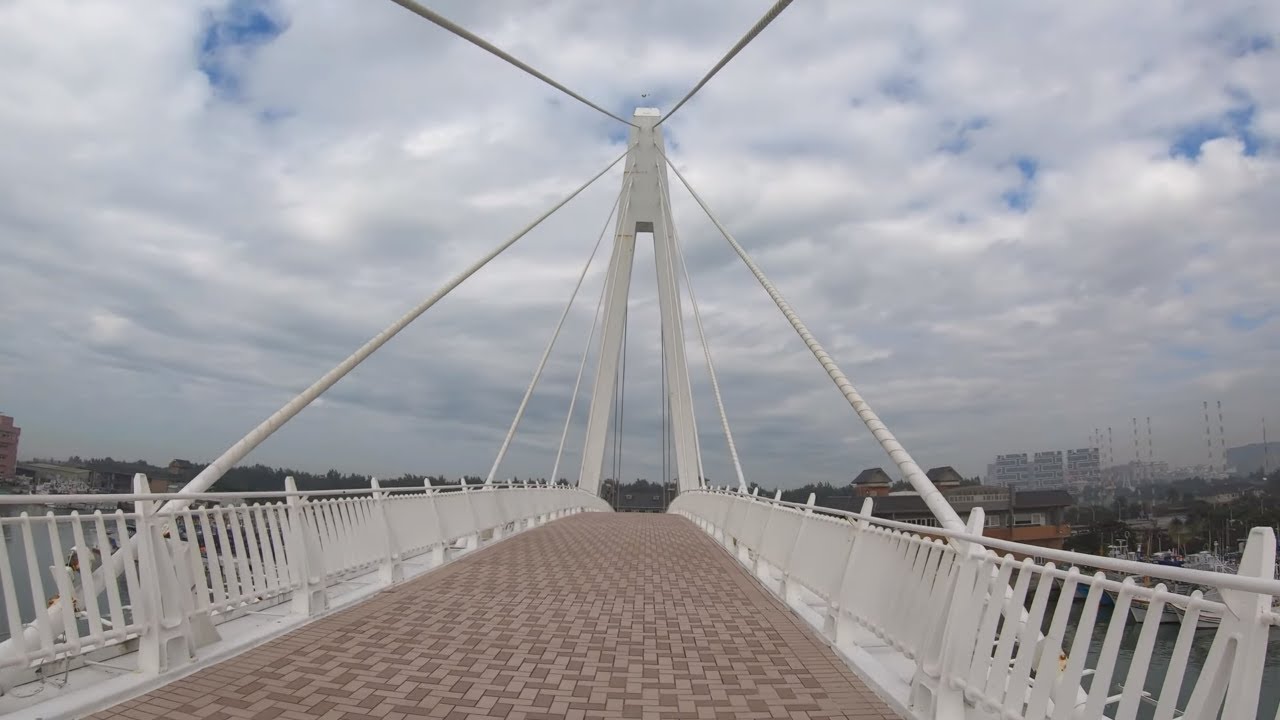 ⁴ᴷ⁶⁰ New Taipei City, Taiwan : Tamsui Fisherman's Wharf Ferry Ride and Exploring (December 17, 2019)