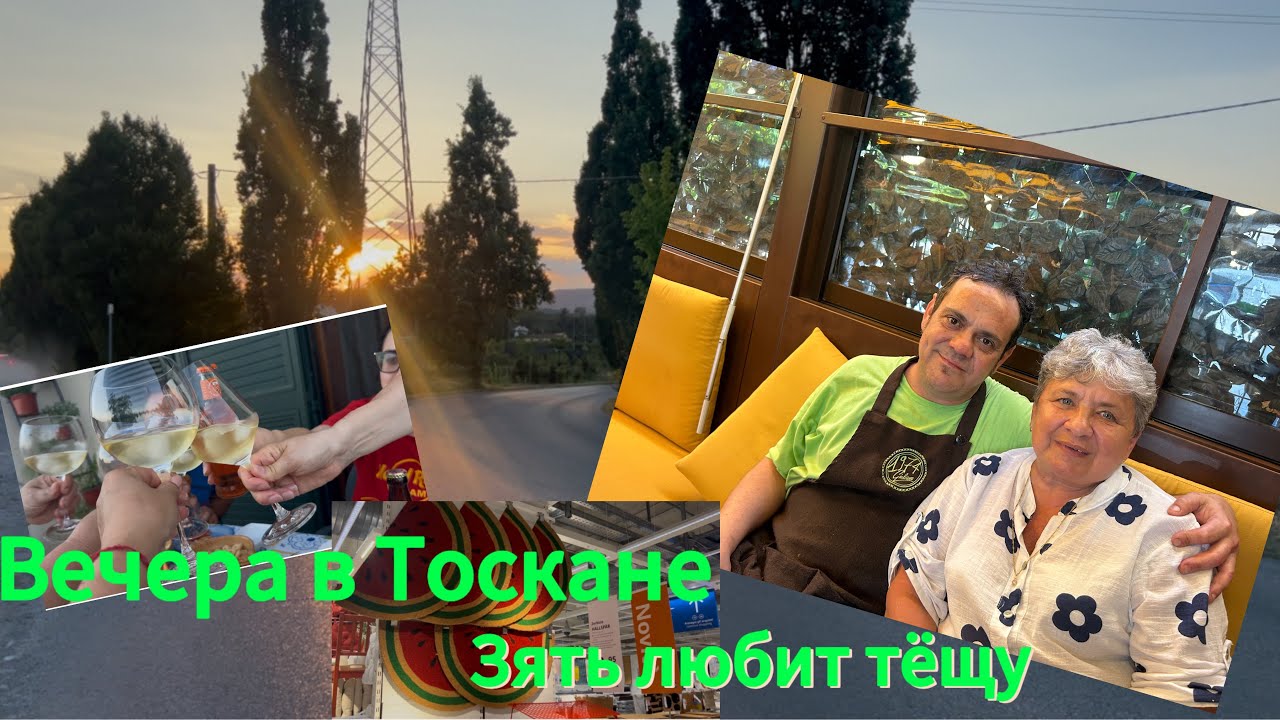 #базар с мамой#в баре у мужа#аперитив у Андрэа#что купила в IKEA