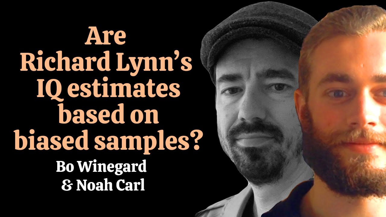 Are Richard Lynn's IQ estimates based on biased samples? | Bo Winegard and Noah Carl