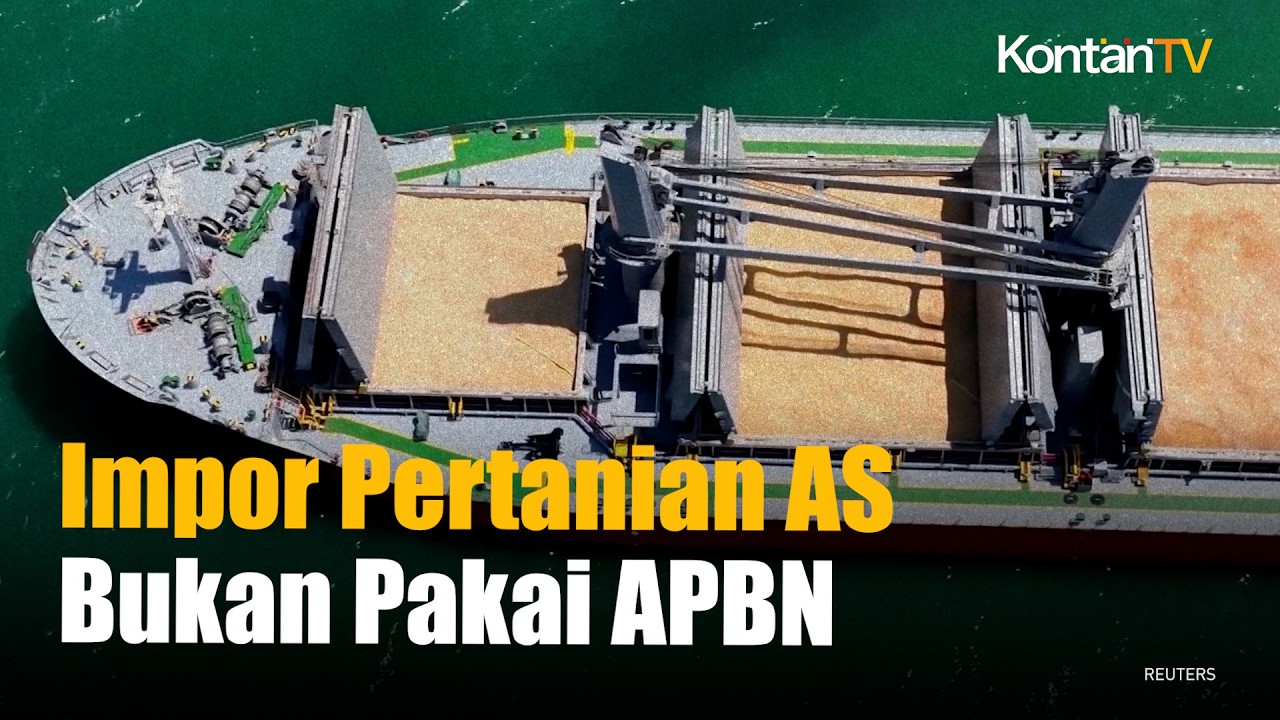 Impor Pertanian Rp75,6 T dari AS! Pemerintah: Bukan Pakai APBN