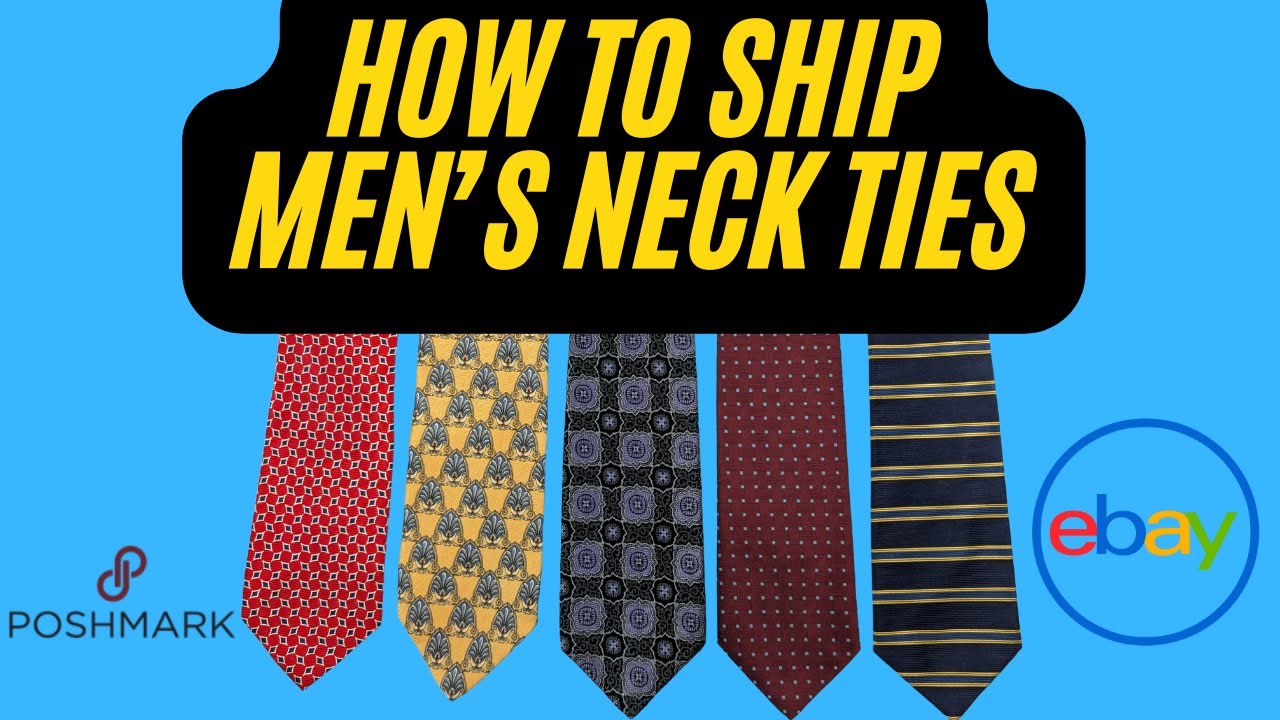 How To Ship Men's Neck Ties