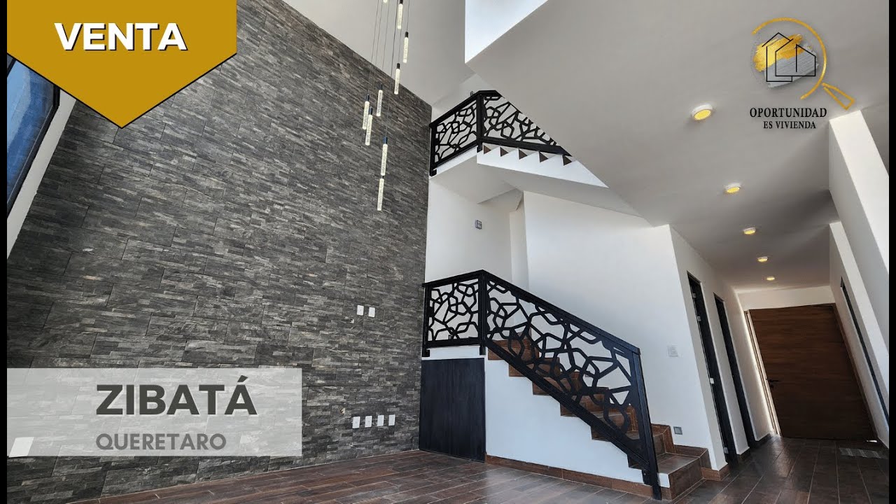 ZIBATA QUERETARO | $7,460,000 | Gran jardín | Rec en planta baja | Roof | Doble altura | INFO ⬇️