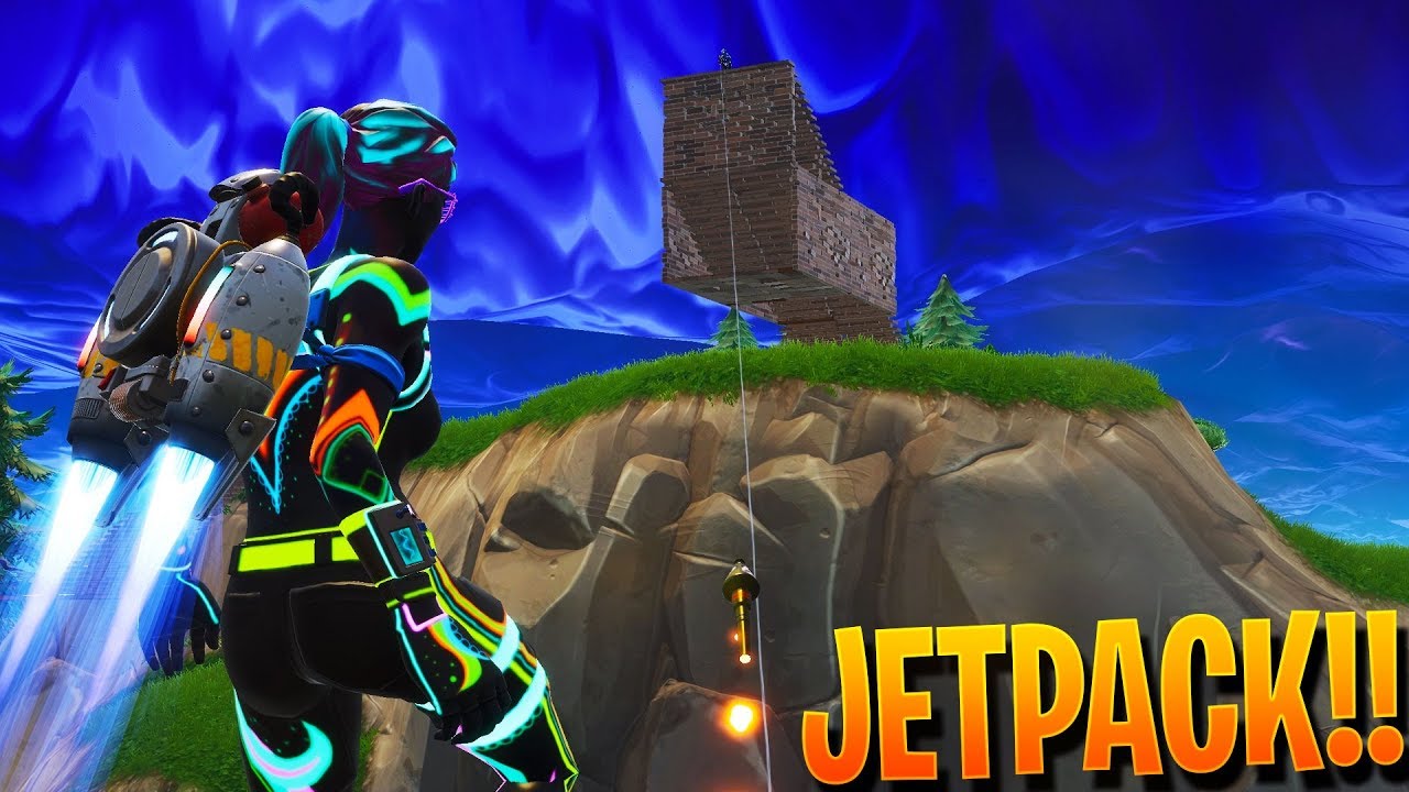 ENCONTRAMOS EL JETPACK & NOS SUBIMOS AL COHETE!! | FORTNITE Battle Royale | Rubinho vlc