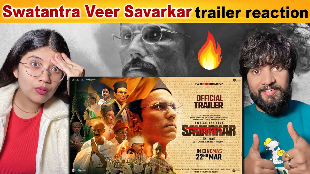 Swatantrya Veer Savarkar | Trailer Reaction | Randeep Hooda | Ankita Lokhande
