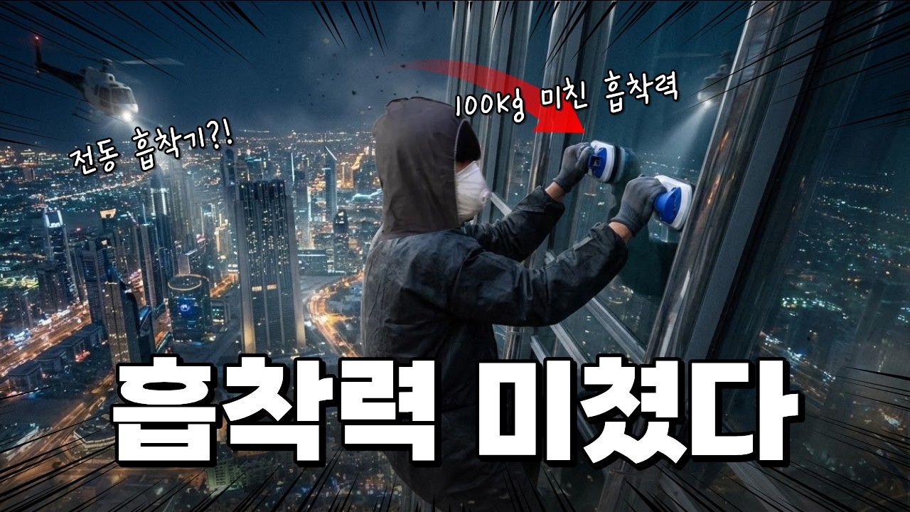 퇴근 시간 30분 빨라질수있다고?! 필수 아이템 '이거 하나'로 충분합니다 [씨앤공구] 미니전동흡착기