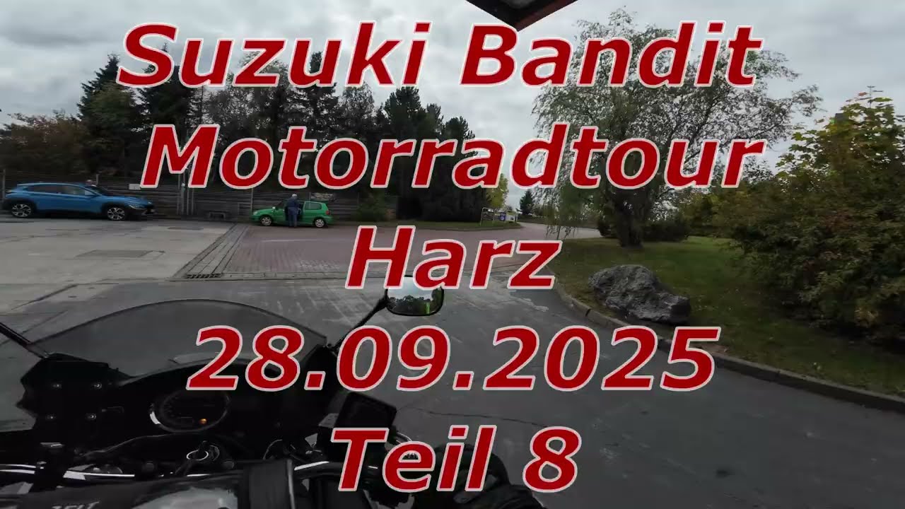 Suzuki Bandit Motorradtour Harz 28.09.2025 Teil 8