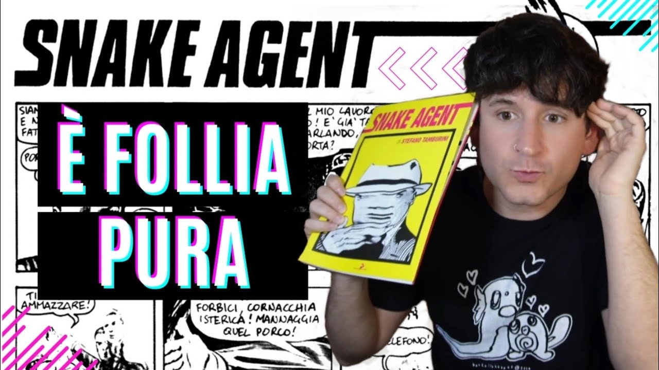 Un fumetto completamente FOLLE: Snake Agent di Stefano Tamburini | BARTHA PARLA