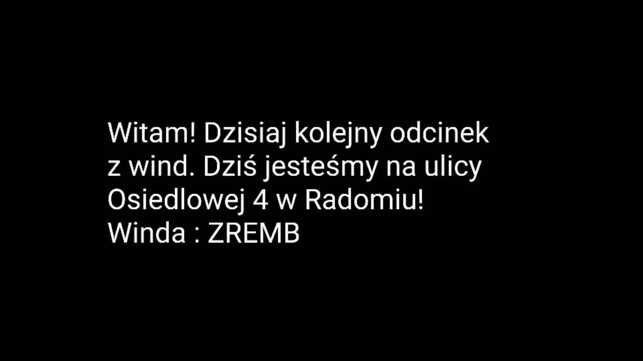Winda ZREMB osiedlowa 4 Radom