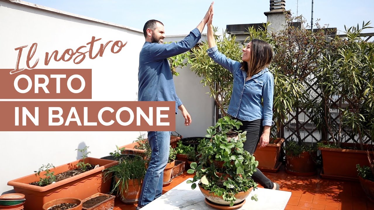 ORTO IN BALCONE: semina, pomodori, aromatiche e balcone fiorito!