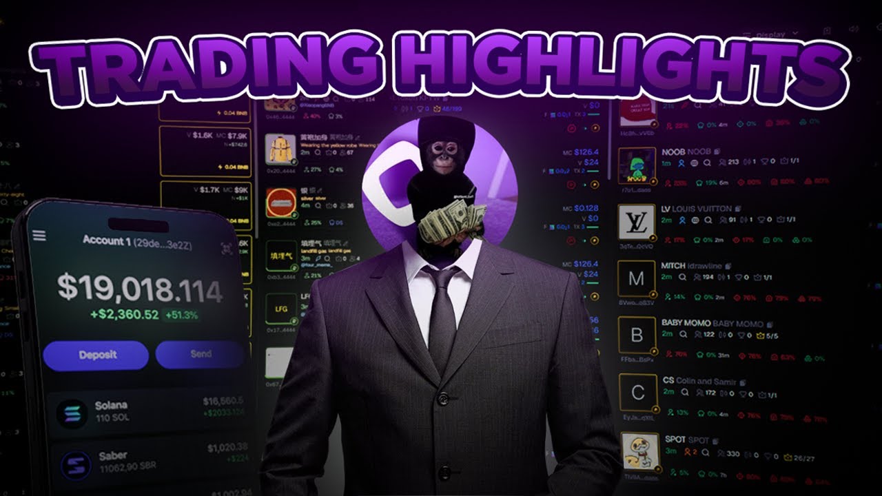 I MADE over $10,000 trading MEMECOINS this week | Trading Highlights #3