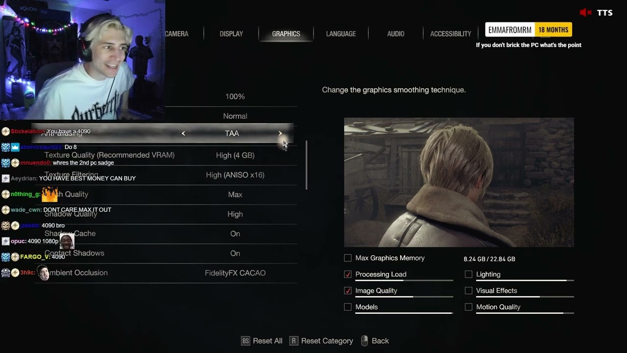24.3.2023 XQC Resident Evil 4 part1