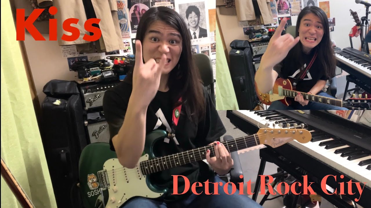 Kiss Detroit Rock City 弾いてみた！(cover) 今年もよろしくお願いします！！🙇‍♂️