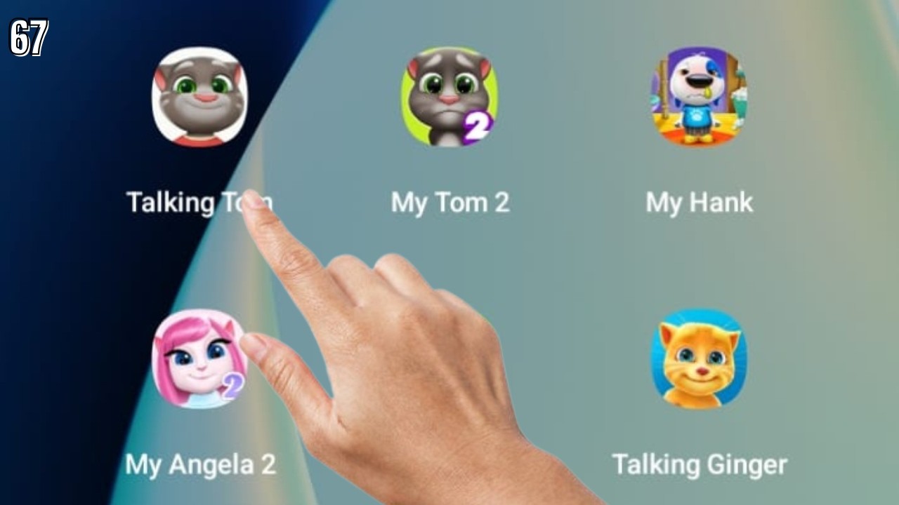 Talking Tom Cat,My Talking Tom 2,My Talking Ginger 1 #67