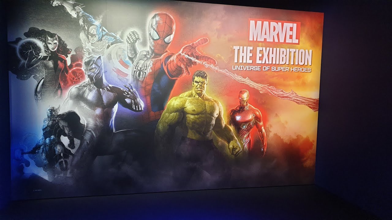 Marvel's Avengers in Deutschland! Marvel Ausstellung Ludwigsburg.