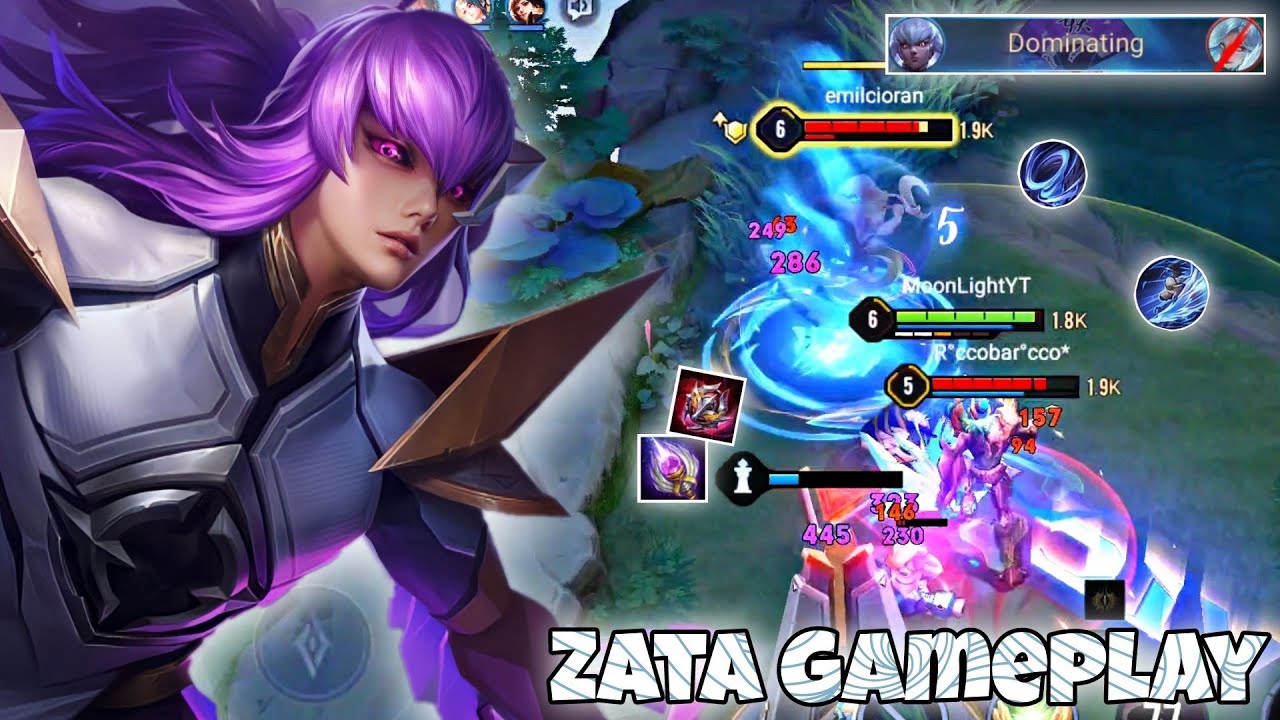 Zata Mid Lane Pro Gameplay | Best Combo Mage | Arena of Valor Liên Quân mobile CoT