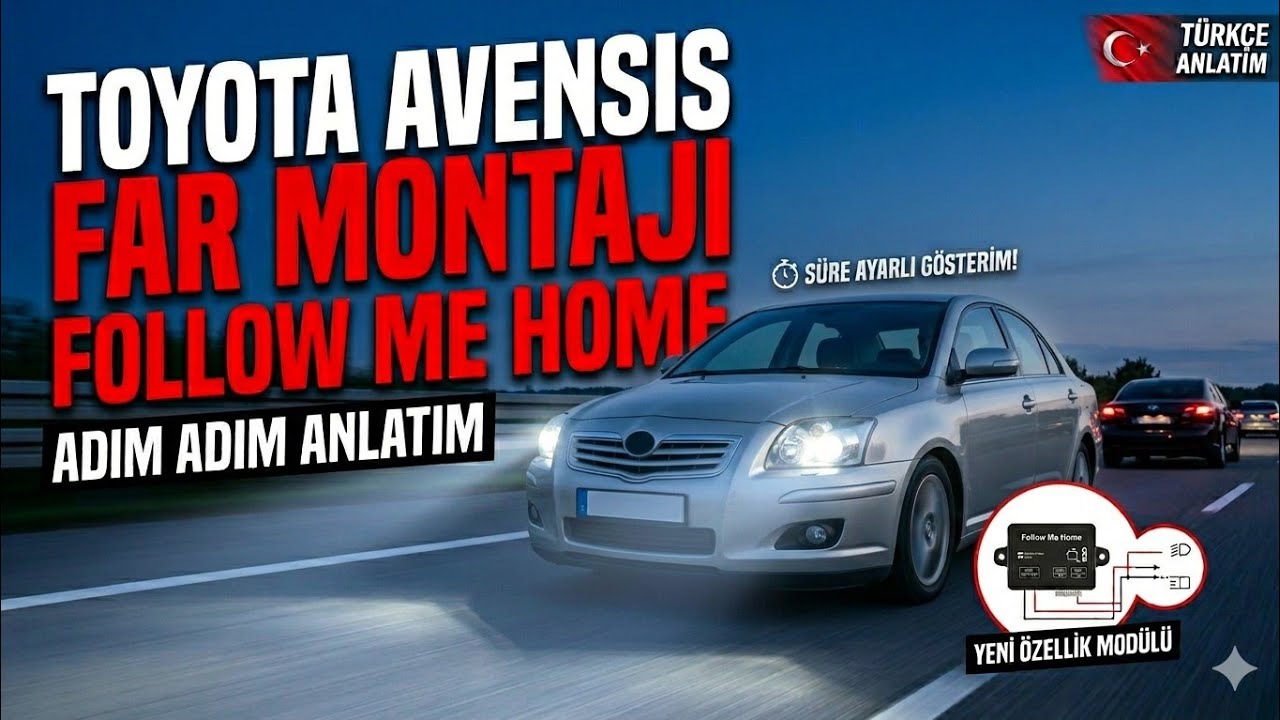 Far Sensörü ve follow me montajı