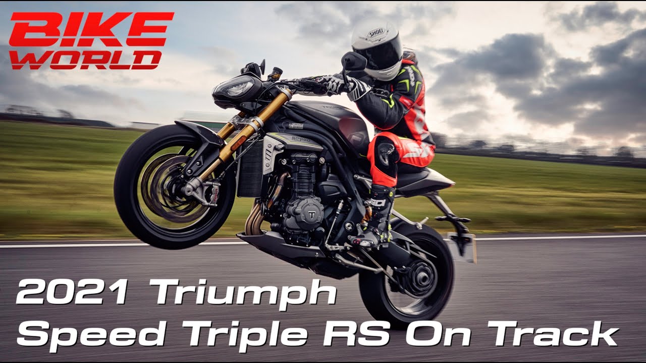 2021 Triumph Speed Triple 1200 RS First Ride (On Track)