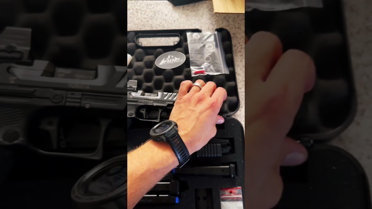 Walther PDP Pro SD только что получил обновление от Parker Mountain Machine с компенсатором JTTC.