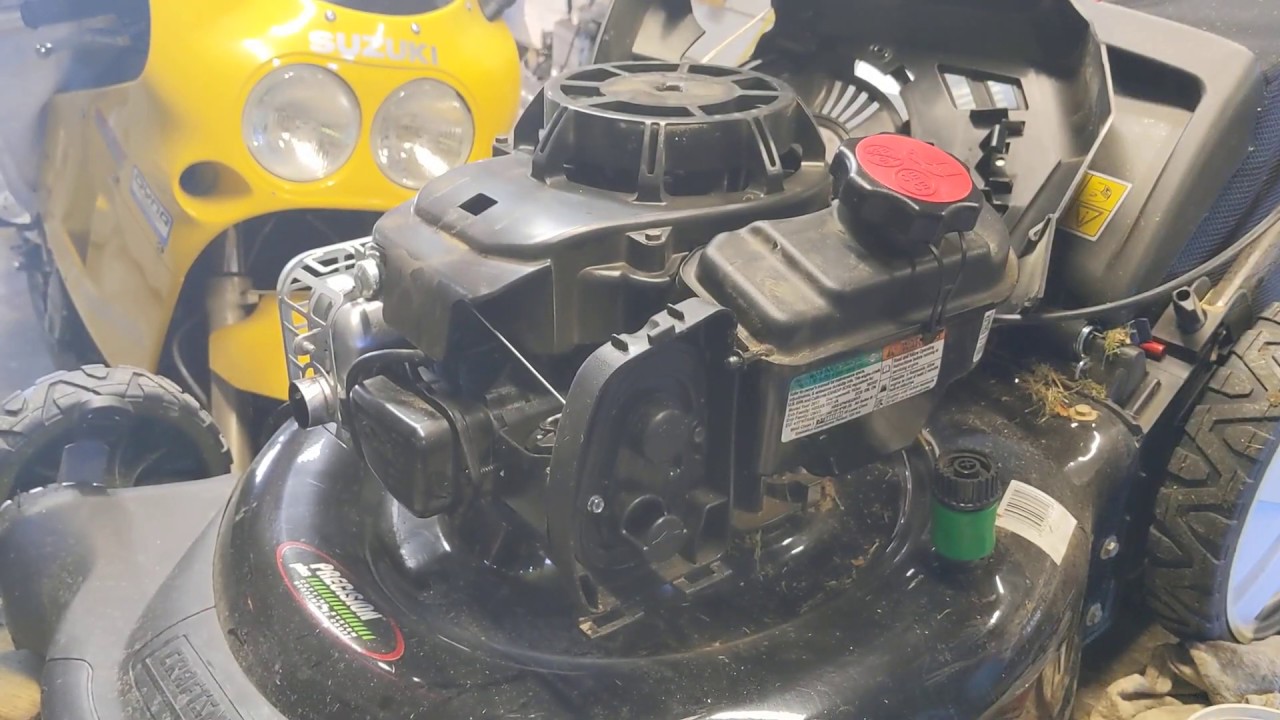 Easy Carb and Gas Tank Removal Craftsman Platinum 7.25 163cc Briggs & Stratton