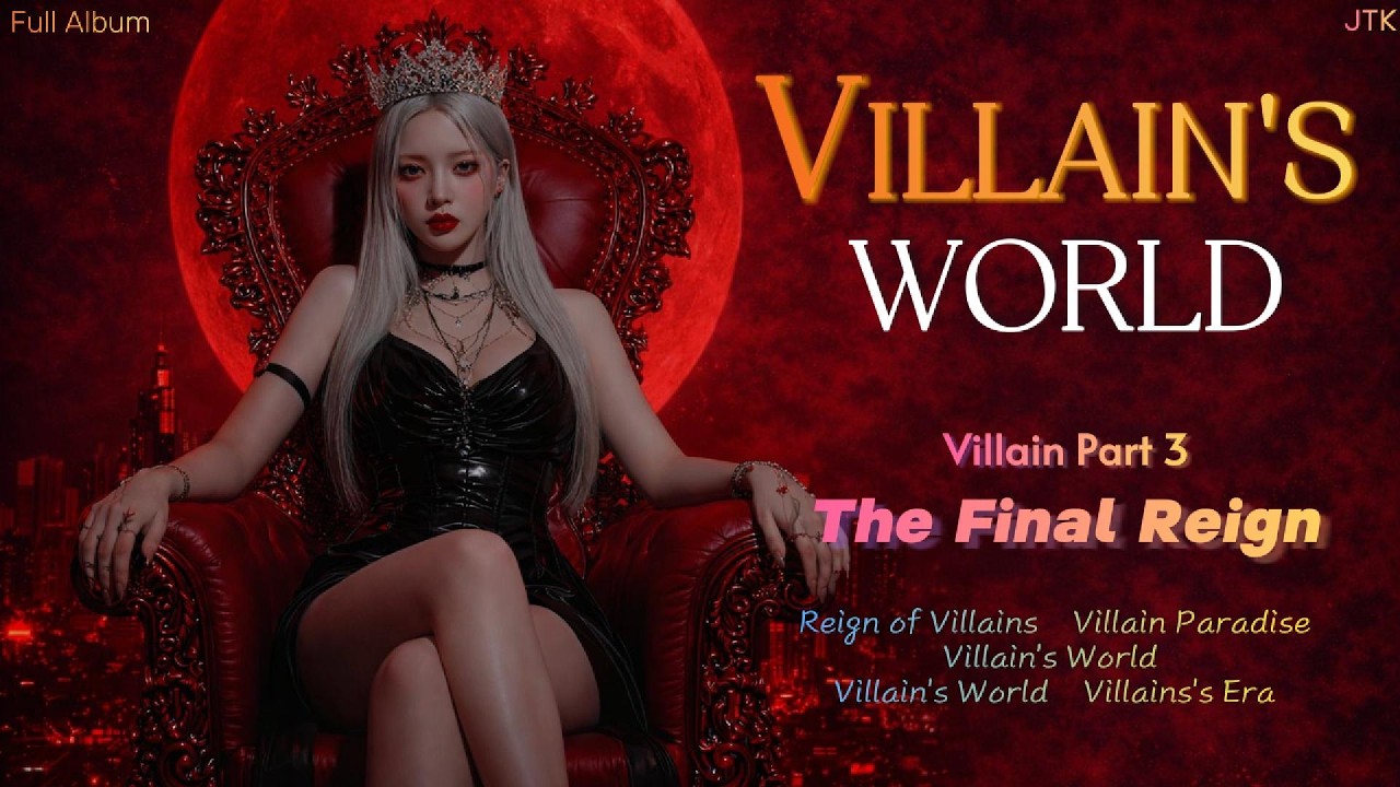 🔥[Full Album] VILLAIN'S WORLD - The Final Reign (K-Gugak Fusion Hip-hop) | 빌런 시리즈 최종장: 빌런의 세상 #kpop